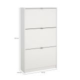Scarpiera 3 ante bianca 70x123h cm - Irina