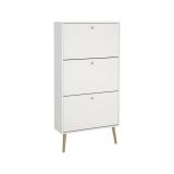 Scarpiera 3 ante bianca 70x139h cm - Fung