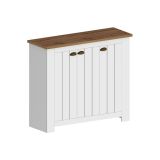 Scarpiera 3 ante rovere 114x100h cm - Seprio
