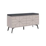 Scarpiera 4 ante beige 107x55h cm - Velma
