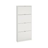 Scarpiera 4 ante bianca 70x162h cm - Desideria