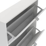 Scarpiera 4 ante bianca 70x162h cm - Desideria