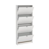 Scarpiera 4 ante bianca 70x162h cm - Desideria
