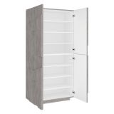 Scarpiera 4 ante cemento 81x167h cm - Archibal
