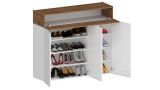 Scarpiera 4 ante rovere 114x100h cm - Griselda