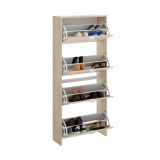 Scarpiera 4 ante rovere 61x149h cm - Arsa