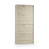Scarpiera 4 ante rovere 67x147h cm - Adeindein