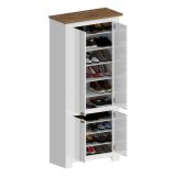 Scarpiera 4 ante rovere 84x200h cm - Shirley
