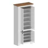 Scarpiera 4 ante rovere 84x200h cm - Shirley