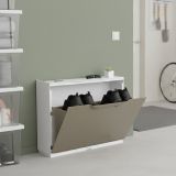 Scarpiera 6 paia tortora 51x40h cm - Avon