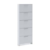 Scarpiera apertura a ribalta- bianca 68x187h cm - Campania