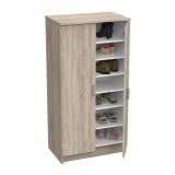 Scarpiera basic 2 ante rovere 54x108h cm - Abram