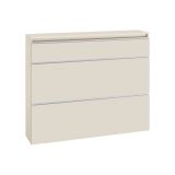 Scarpiera Beige 9 Ripiani 16 Paia 120x26.5x108h cm, 9 Vani - Marconi