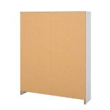 Scarpiera Celine, Mobile portascarpe, Armadio da ingresso multiuso, Mobiletto per calzature, 70x17 h85 cm, Bianco