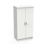 Scarpiera classica 2 ante bianca opaca 54x108h cm - Abram