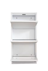 Scarpiera Dpapi, 50x15h103 cm, Bianco
