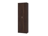 Scarpiera Marrone Noce 6 Ripiani 2 Ante 60x33x191.5h cm, Maniglie Incluse - Delizia