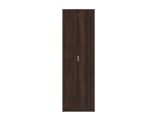 Scarpiera Marrone Noce 6 Ripiani 2 Ante 60x33x191.5h cm, Maniglie Incluse - Delizia