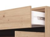 Scarpiera Marrone Rovere Nodi Nero un Cassetto 4 Ripiani 80x40x109.5h cm, 2 Ante - Ilarione