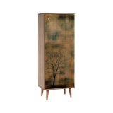 Scarpiera quercia e gialla 50x135h cm - Dacrydium