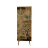 Scarpiera quercia e gialla 50x135h cm - Dacrydium