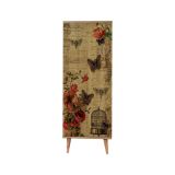 Scarpiera quercia e multicolore 50x135h cm - Dacrydium