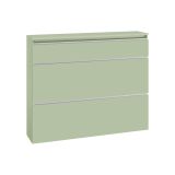 Scarpiera Verde 9 Ripiani 16 Paia 120x26.5x108h cm, 9 Vani - Marconi