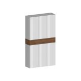 Scarpiera XL 7 ante rovere 114x200h cm - Charoite