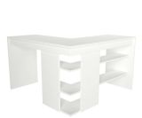 Scrivania angolare bianca 120x120cm - Emiliana