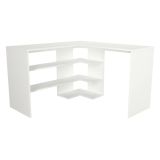 Scrivania angolare bianca 120x120cm - Emiliana