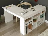 Scrivania angolare bianca 129x120cm - Altin