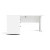 Scrivania angolare bianca 159x150cm da ufficio - Alfango