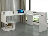 Scrivania angolare bianca 180x93cm con porta pc - Auletta