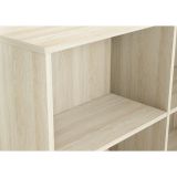 Scrivania angolare rovere e bianca 111x100cm - Kyarr
