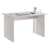 Scrivania Beige un Ripiano Materiale Piano in Legno Nobilitato 119x78x75h cm, Colore Ripiano Beige - Runin