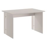 Scrivania Beige un Ripiano Materiale Piano in Legno Nobilitato 119x78x75h cm, Colore Ripiano Beige - Runin