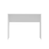 Scrivania Bianco Opaco un Ripiano Sfumatura Colore Struttura Opaco 98x45x74h cm, Sfumatura Colore Ripiano Opaco - Pichil