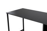 Scrivania Caprioli, Scrittoio multiuso, Tavolo per ufficio porta PC, Piano di lavoro, 240x60 h74 cm, Antracite