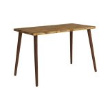Scrivania Euphro, Scrittoio angolare, Tavolo ufficio multiuso, Scrivania salvaspazio multi posizione, 110x60h73 cm, Quercia