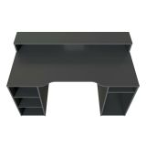 Scrivania lineare antracite 136x67cm - Arcane