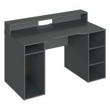 Scrivania lineare antracite 136x67cm - Arcane