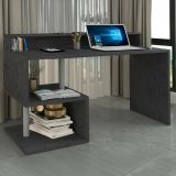 Scrivania lineare ardesia 140x60cm con porta pc - Kobenhavn
