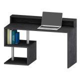 Scrivania lineare ardesia 140x60cm con supporto computer - Yemyin