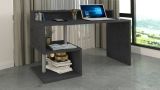 Scrivania lineare ardesia 140x60cm con supporto computer - Yemyin