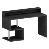 Scrivania lineare ardesia 140x60cm con supporto computer - Yemyin