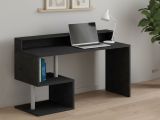 Scrivania lineare ardesia 140x60cm con supporto computer - Yemyin