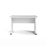 Scrivania lineare bianca 120x80cm in legno - Amigos