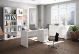 Scrivania lineare bianca 138x60cm con in legno - Alimet