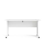 Scrivania lineare bianca 150x80cm - Ascorbato