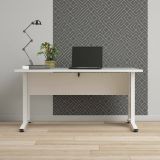 Scrivania lineare bianca 150x80cm - Ascorbato